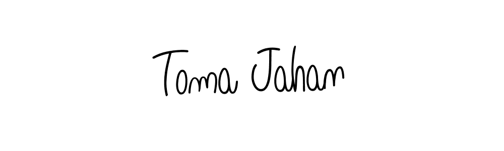 It looks lik you need a new signature style for name Toma Jahan. Design unique handwritten (Angelique-Rose-font-FFP) signature with our free signature maker in just a few clicks. Toma Jahan signature style 5 images and pictures png
