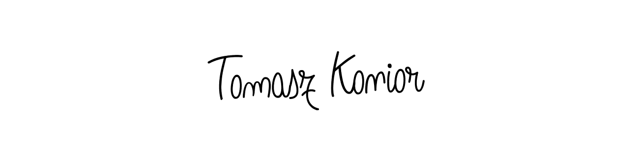 How to make Tomasz Konior signature? Angelique-Rose-font-FFP is a professional autograph style. Create handwritten signature for Tomasz Konior name. Tomasz Konior signature style 5 images and pictures png