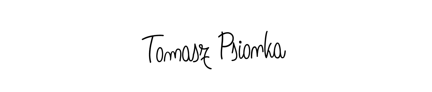 This is the best signature style for the Tomasz Psionka name. Also you like these signature font (Angelique-Rose-font-FFP). Mix name signature. Tomasz Psionka signature style 5 images and pictures png