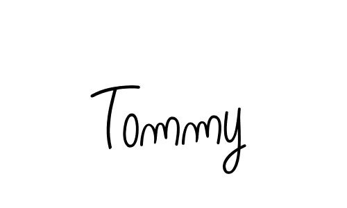 Make a beautiful signature design for name Tommy. With this signature (Angelique-Rose-font-FFP) style, you can create a handwritten signature for free. Tommy signature style 5 images and pictures png