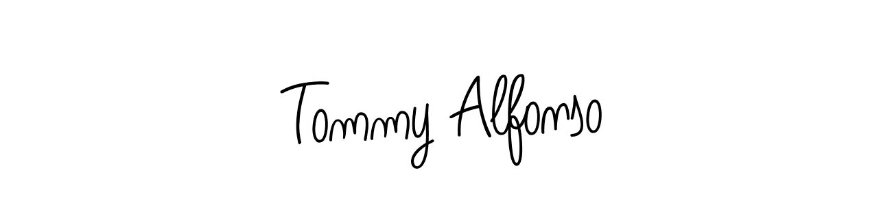 Angelique-Rose-font-FFP is a professional signature style that is perfect for those who want to add a touch of class to their signature. It is also a great choice for those who want to make their signature more unique. Get Tommy Alfonso name to fancy signature for free. Tommy Alfonso signature style 5 images and pictures png
