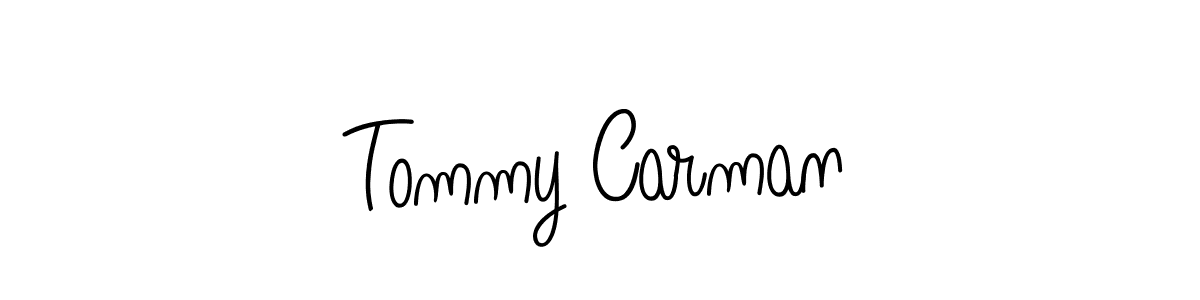 Create a beautiful signature design for name Tommy Carman. With this signature (Angelique-Rose-font-FFP) fonts, you can make a handwritten signature for free. Tommy Carman signature style 5 images and pictures png