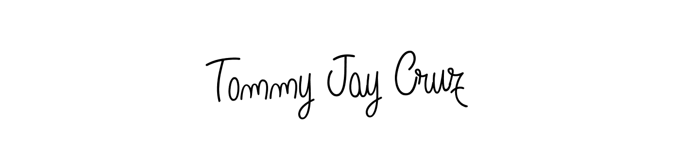 How to make Tommy Jay Cruz signature? Angelique-Rose-font-FFP is a professional autograph style. Create handwritten signature for Tommy Jay Cruz name. Tommy Jay Cruz signature style 5 images and pictures png