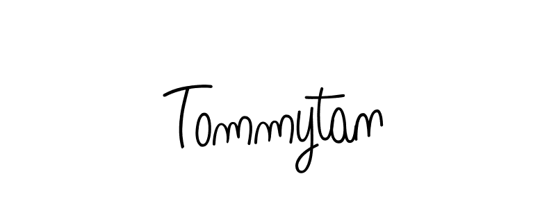 How to make Tommytan signature? Angelique-Rose-font-FFP is a professional autograph style. Create handwritten signature for Tommytan name. Tommytan signature style 5 images and pictures png