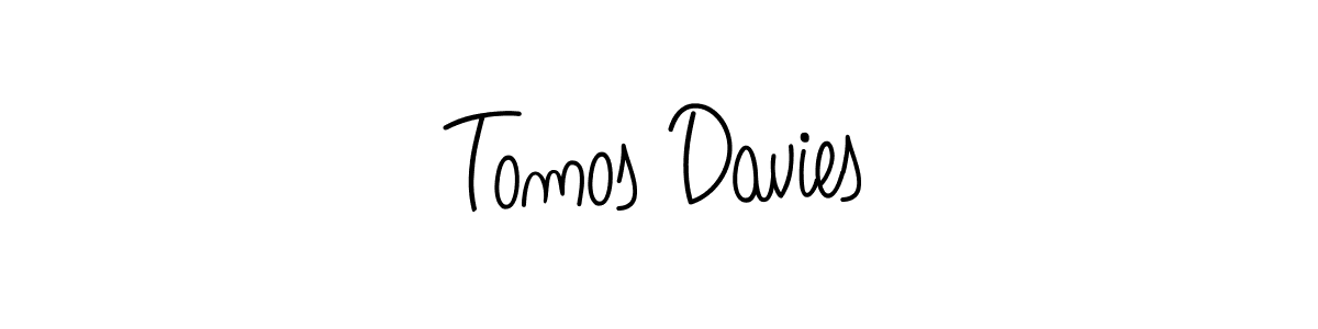 Make a beautiful signature design for name Tomos Davies. Use this online signature maker to create a handwritten signature for free. Tomos Davies signature style 5 images and pictures png