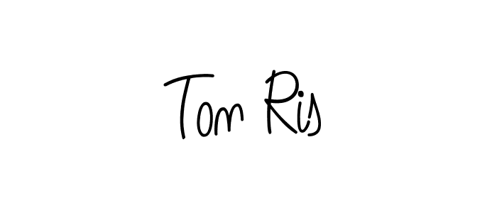 Angelique-Rose-font-FFP is a professional signature style that is perfect for those who want to add a touch of class to their signature. It is also a great choice for those who want to make their signature more unique. Get Ton Ris name to fancy signature for free. Ton Ris signature style 5 images and pictures png