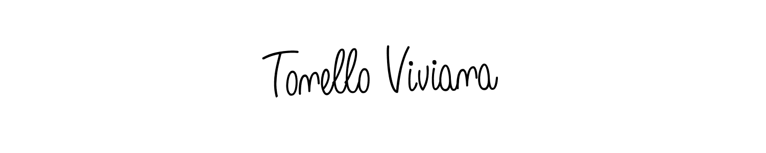 How to Draw Tonello Viviana signature style? Angelique-Rose-font-FFP is a latest design signature styles for name Tonello Viviana. Tonello Viviana signature style 5 images and pictures png