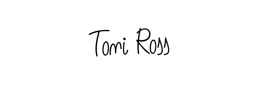 It looks lik you need a new signature style for name Toni Ross. Design unique handwritten (Angelique-Rose-font-FFP) signature with our free signature maker in just a few clicks. Toni Ross signature style 5 images and pictures png