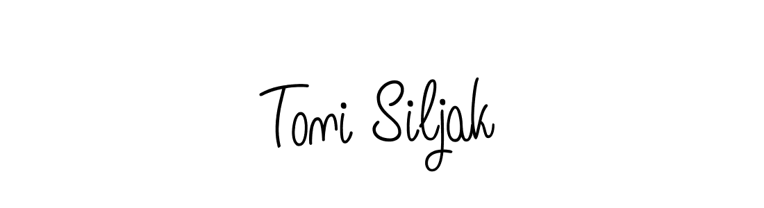 It looks lik you need a new signature style for name Toni Siljak. Design unique handwritten (Angelique-Rose-font-FFP) signature with our free signature maker in just a few clicks. Toni Siljak signature style 5 images and pictures png