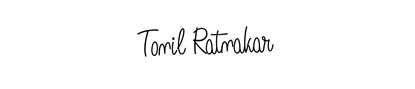 Make a beautiful signature design for name Tonil Ratnakar. Use this online signature maker to create a handwritten signature for free. Tonil Ratnakar signature style 5 images and pictures png