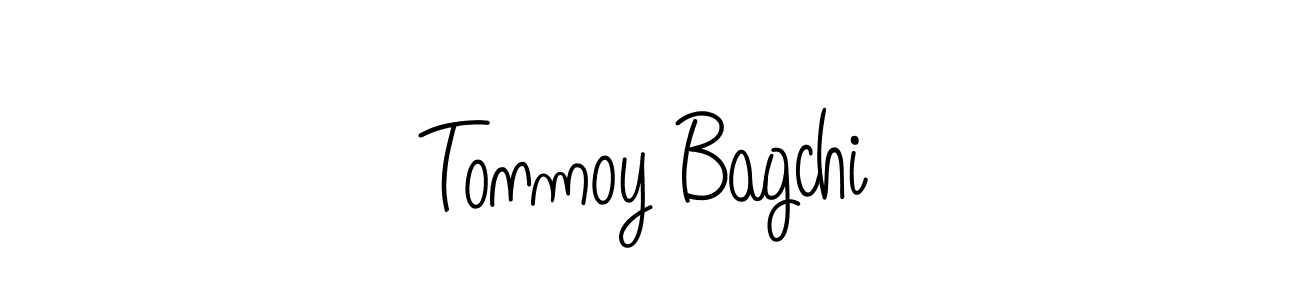Make a beautiful signature design for name Tonmoy Bagchi. With this signature (Angelique-Rose-font-FFP) style, you can create a handwritten signature for free. Tonmoy Bagchi signature style 5 images and pictures png