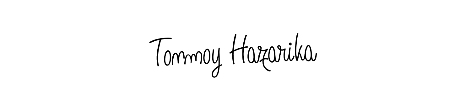 Make a beautiful signature design for name Tonmoy Hazarika. Use this online signature maker to create a handwritten signature for free. Tonmoy Hazarika signature style 5 images and pictures png