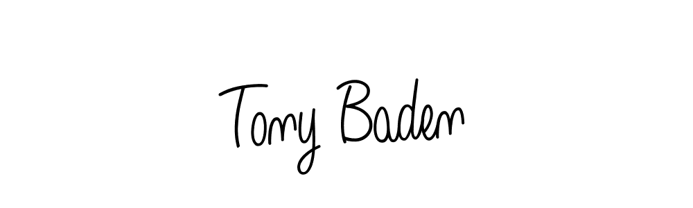 How to make Tony Baden signature? Angelique-Rose-font-FFP is a professional autograph style. Create handwritten signature for Tony Baden name. Tony Baden signature style 5 images and pictures png