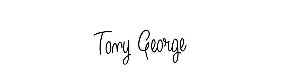 Also we have Tony George name is the best signature style. Create professional handwritten signature collection using Angelique-Rose-font-FFP autograph style. Tony George signature style 5 images and pictures png