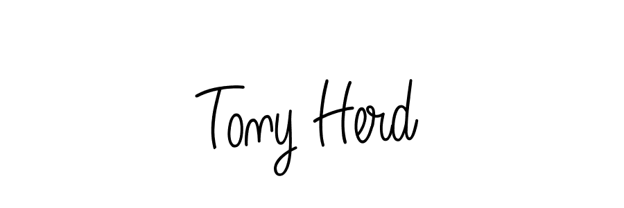 You can use this online signature creator to create a handwritten signature for the name Tony Herd. This is the best online autograph maker. Tony Herd signature style 5 images and pictures png