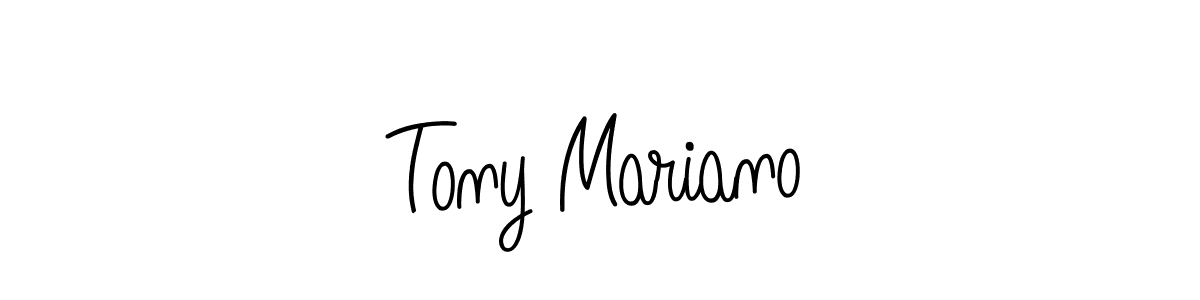 This is the best signature style for the Tony Mariano name. Also you like these signature font (Angelique-Rose-font-FFP). Mix name signature. Tony Mariano signature style 5 images and pictures png