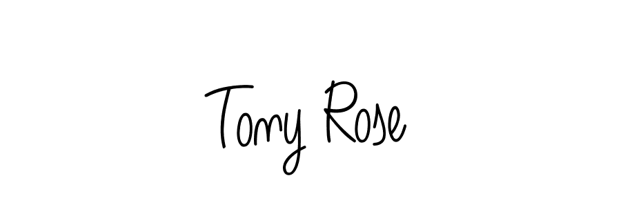 Similarly Angelique-Rose-font-FFP is the best handwritten signature design. Signature creator online .You can use it as an online autograph creator for name Tony Rose. Tony Rose signature style 5 images and pictures png