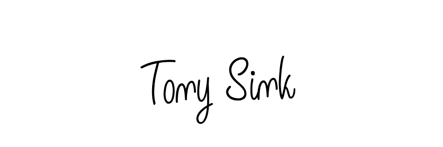 Make a beautiful signature design for name Tony Sink. Use this online signature maker to create a handwritten signature for free. Tony Sink signature style 5 images and pictures png