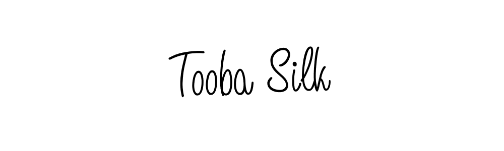 Create a beautiful signature design for name Tooba Silk. With this signature (Angelique-Rose-font-FFP) fonts, you can make a handwritten signature for free. Tooba Silk signature style 5 images and pictures png