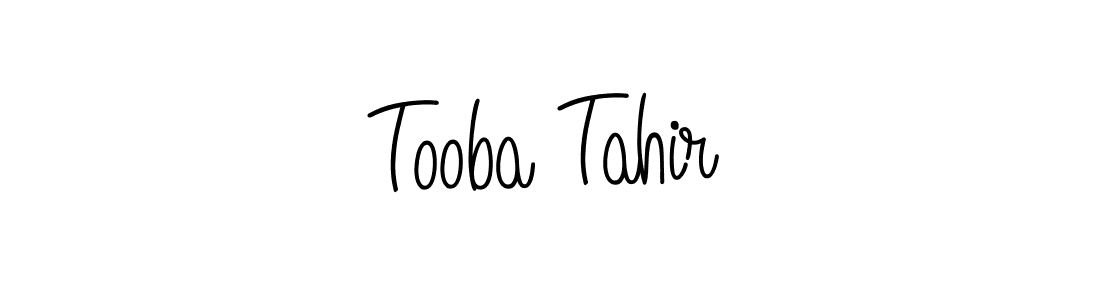 if you are searching for the best signature style for your name Tooba Tahir. so please give up your signature search. here we have designed multiple signature styles  using Angelique-Rose-font-FFP. Tooba Tahir signature style 5 images and pictures png