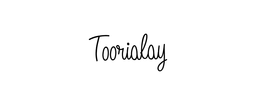 Also we have Toorialay name is the best signature style. Create professional handwritten signature collection using Angelique-Rose-font-FFP autograph style. Toorialay signature style 5 images and pictures png