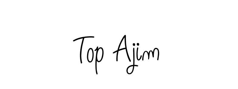 Best and Professional Signature Style for Top Ajim. Angelique-Rose-font-FFP Best Signature Style Collection. Top Ajim signature style 5 images and pictures png