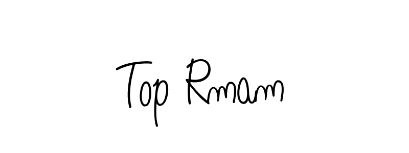 Top Rmam stylish signature style. Best Handwritten Sign (Angelique-Rose-font-FFP) for my name. Handwritten Signature Collection Ideas for my name Top Rmam. Top Rmam signature style 5 images and pictures png