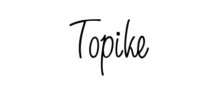 Express your personality with a custom Topike signature crafted with Angelique-Rose-font-FFP typography. Free transparent PNG download available. Topike signature style 5 images and pictures png