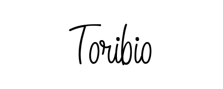 A stylish, flowing autograph style designed for name Toribio using Angelique-Rose-font-FFP typography. Perfect for digital creative projects. Toribio signature style 5 images and pictures png