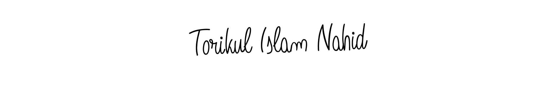 Create a beautiful signature design for name Torikul Islam Nahid. With this signature (Angelique-Rose-font-FFP) fonts, you can make a handwritten signature for free. Torikul Islam Nahid signature style 5 images and pictures png