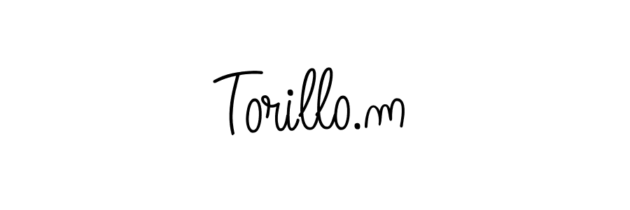 Best and Professional Signature Style for Torillo.m. Angelique-Rose-font-FFP Best Signature Style Collection. Torillo.m signature style 5 images and pictures png