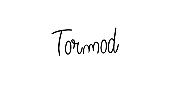 How to make Tormod name signature. Use Angelique-Rose-font-FFP style for creating short signs online. This is the latest handwritten sign. Tormod signature style 5 images and pictures png