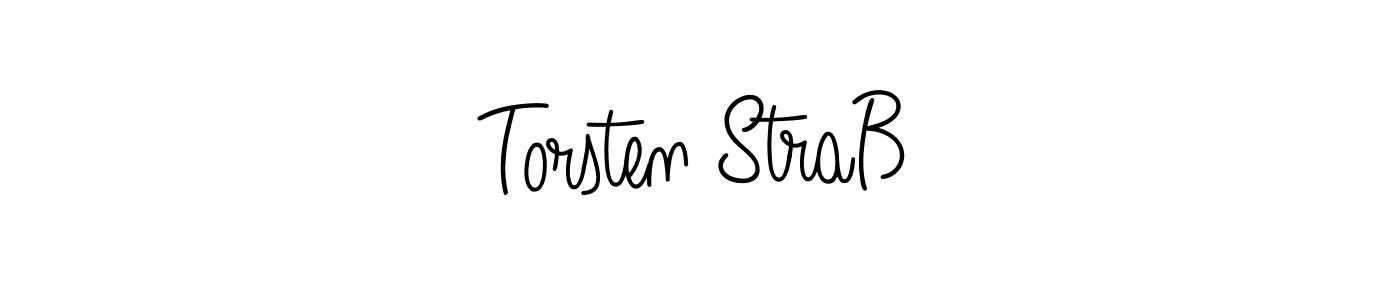 How to make Torsten Straß name signature. Use Angelique-Rose-font-FFP style for creating short signs online. This is the latest handwritten sign. Torsten Straß signature style 5 images and pictures png