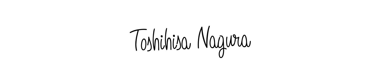 if you are searching for the best signature style for your name Toshihisa Nagura. so please give up your signature search. here we have designed multiple signature styles  using Angelique-Rose-font-FFP. Toshihisa Nagura signature style 5 images and pictures png