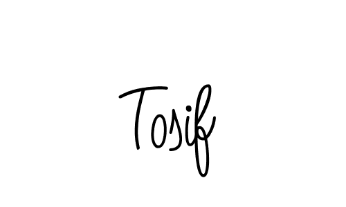 Make a beautiful signature design for name Tosif. With this signature (Angelique-Rose-font-FFP) style, you can create a handwritten signature for free. Tosif signature style 5 images and pictures png