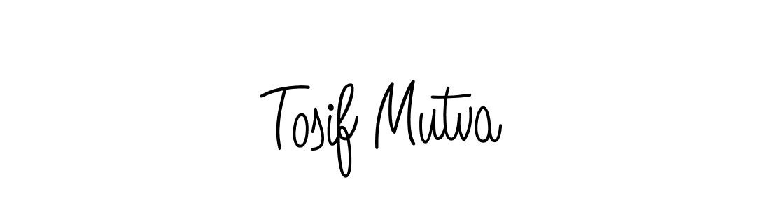 Make a beautiful signature design for name Tosif Mutva. Use this online signature maker to create a handwritten signature for free. Tosif Mutva signature style 5 images and pictures png