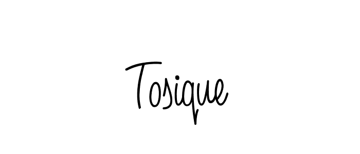 Angelique-Rose-font-FFP is a professional signature style that is perfect for those who want to add a touch of class to their signature. It is also a great choice for those who want to make their signature more unique. Get Tosique name to fancy signature for free. Tosique signature style 5 images and pictures png