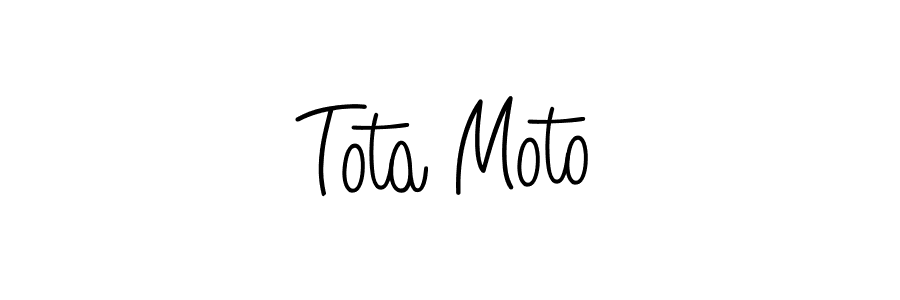 This is the best signature style for the Tota Moto name. Also you like these signature font (Angelique-Rose-font-FFP). Mix name signature. Tota Moto signature style 5 images and pictures png