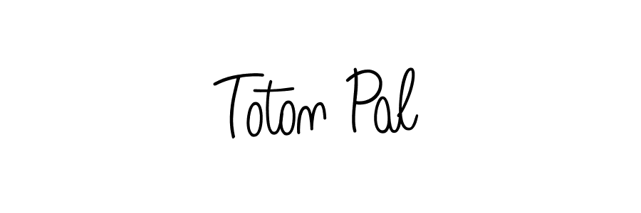 Here are the top 10 professional signature styles for the name Toton Pal. These are the best autograph styles you can use for your name. Toton Pal signature style 5 images and pictures png