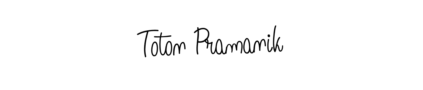 Check out images of Autograph of Toton Pramanik name. Actor Toton Pramanik Signature Style. Angelique-Rose-font-FFP is a professional sign style online. Toton Pramanik signature style 5 images and pictures png