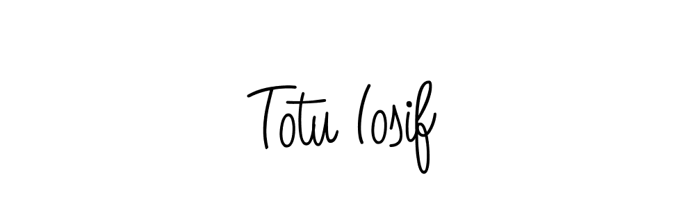 Also we have Totu Iosif name is the best signature style. Create professional handwritten signature collection using Angelique-Rose-font-FFP autograph style. Totu Iosif signature style 5 images and pictures png