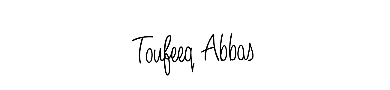 Make a beautiful signature design for name Toufeeq Abbas. Use this online signature maker to create a handwritten signature for free. Toufeeq Abbas signature style 5 images and pictures png