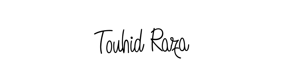 Check out images of Autograph of Touhid Raza name. Actor Touhid Raza Signature Style. Angelique-Rose-font-FFP is a professional sign style online. Touhid Raza signature style 5 images and pictures png