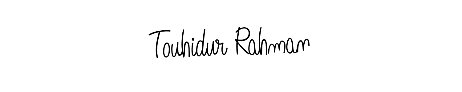 Make a beautiful signature design for name Touhidur Rahman. Use this online signature maker to create a handwritten signature for free. Touhidur Rahman signature style 5 images and pictures png