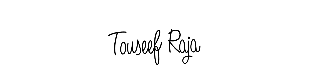 It looks lik you need a new signature style for name Touseef Raja. Design unique handwritten (Angelique-Rose-font-FFP) signature with our free signature maker in just a few clicks. Touseef Raja signature style 5 images and pictures png