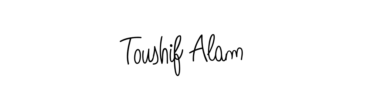 Also You can easily find your signature by using the search form. We will create Toushif Alam name handwritten signature images for you free of cost using Angelique-Rose-font-FFP sign style. Toushif Alam signature style 5 images and pictures png