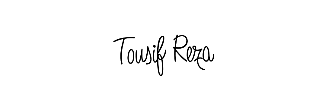 How to make Tousif Reza signature? Angelique-Rose-font-FFP is a professional autograph style. Create handwritten signature for Tousif Reza name. Tousif Reza signature style 5 images and pictures png