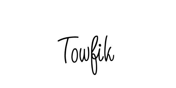 Create a beautiful signature design for name Towfik. With this signature (Angelique-Rose-font-FFP) fonts, you can make a handwritten signature for free. Towfik signature style 5 images and pictures png