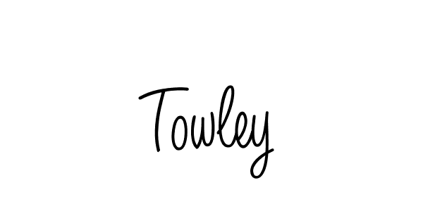 Use a signature maker to create a handwritten signature online. With this signature software, you can design (Angelique-Rose-font-FFP) your own signature for name Towley. Towley signature style 5 images and pictures png