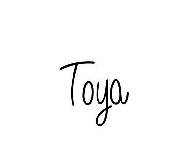 How to Draw Toya signature style? Angelique-Rose-font-FFP is a latest design signature styles for name Toya. Toya signature style 5 images and pictures png